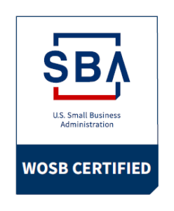 SBA WOSB Certified badge