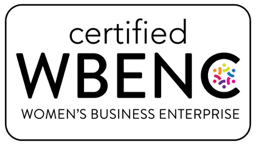 Certified WBENC Women's Business Enterprise badge